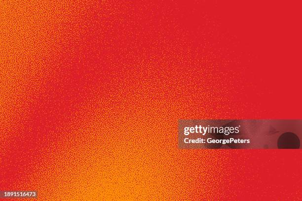 stockillustraties, clipart, cartoons en iconen met spot lit soft grainy background - hittegolf