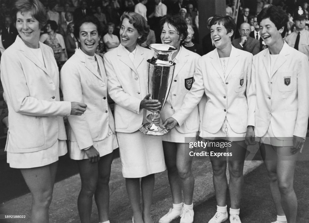 Great Britain Wins 1968 Wightman Cup
