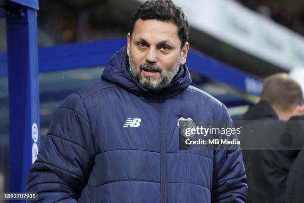 Erol Bulut Head Coach, of Cardiff City during the Sky Bet Championship match between Queens Park Rangers and Cardiff City at Loftus Road on January...