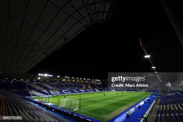 General view of St Andrews Stadium prior to the Sky Bet Championship match between Birmingham City and Bristol City at St Andrews on December 29,...