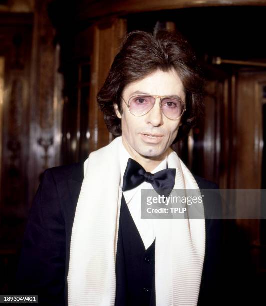 American actor George Chakiris poses for a portrait during the 1978 Society of West End Theatre Awards in London, England, December 3, 1978.