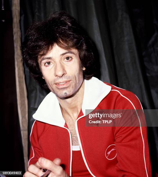 American actor George Chakiris poses for a portrait in London, England, December 3, 1978.