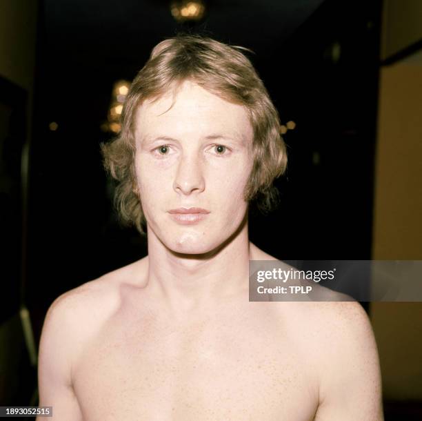 English featherweight boxer Les Pickett poses for a portrait in London, England, November 10, 1975.