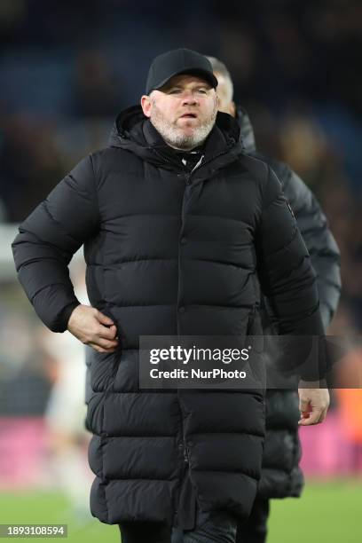 Wayne Rooney, the manager of Birmingham City, is being booed by his own fans after the Sky Bet Championship match between Leeds United and Birmingham...