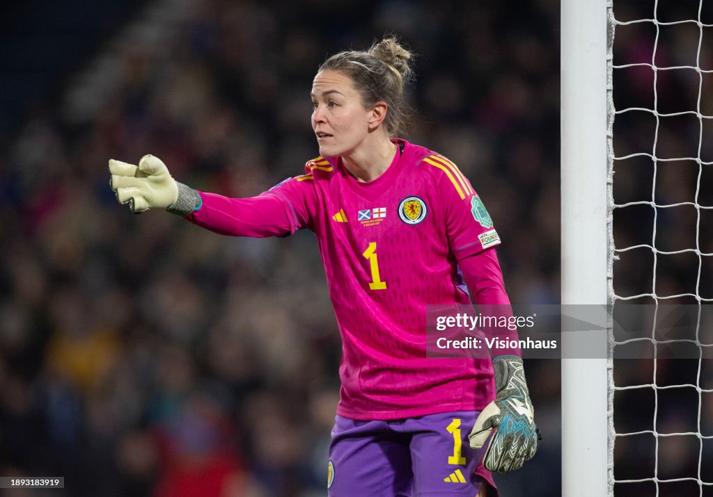 Scotland v England - UEFA Womens Nations League