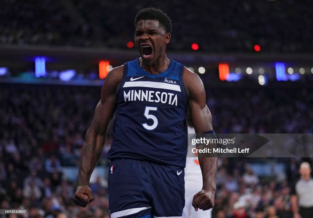 Minnesota Timberwolves v New York Knicks