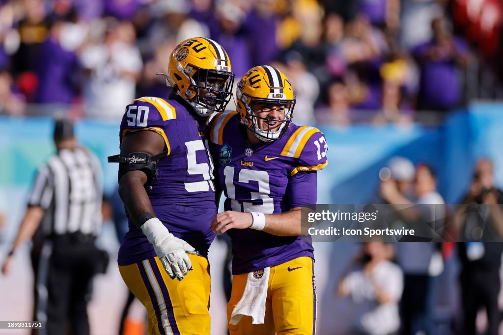 COLLEGE FOOTBALL: JAN 01 ReliaQuest Bowl - Wisconsin vs LSU