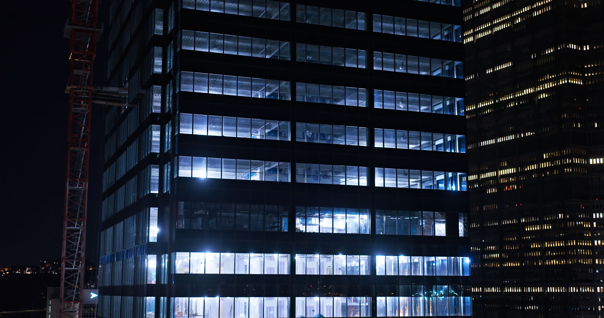 construction site lighting