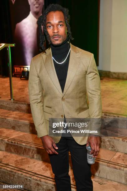 Ti Rapper Shaddes Rapper Shad da God attends A Night Celebrating 20 Years Of Trap Muzik ...