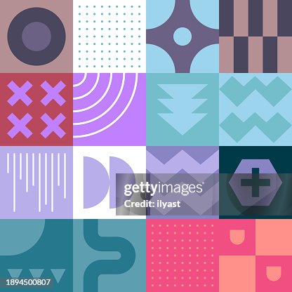 Colorful Vector Pattern Design Elements Colorful Vector Pattern Design Elements