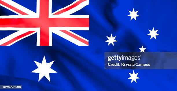 flag of australia - australia national flag stock pictures, royalty-free photos & images