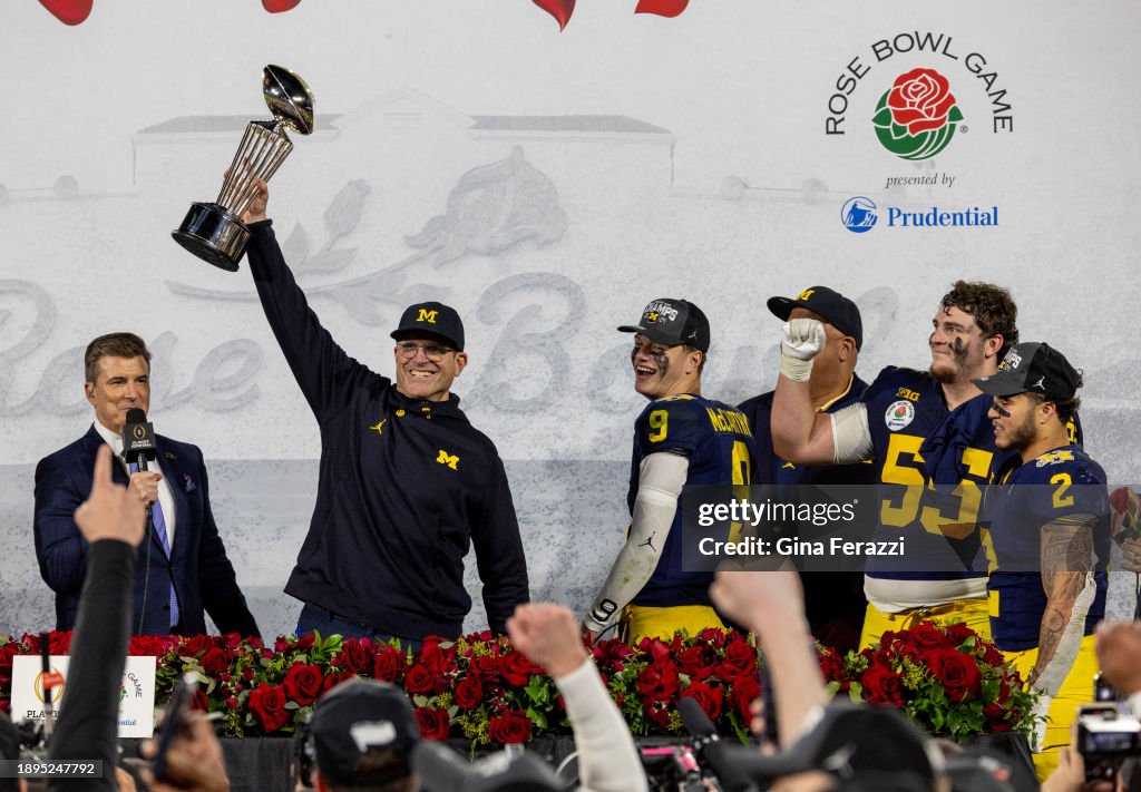 Michigan vs Alabama in Pasadena, CA