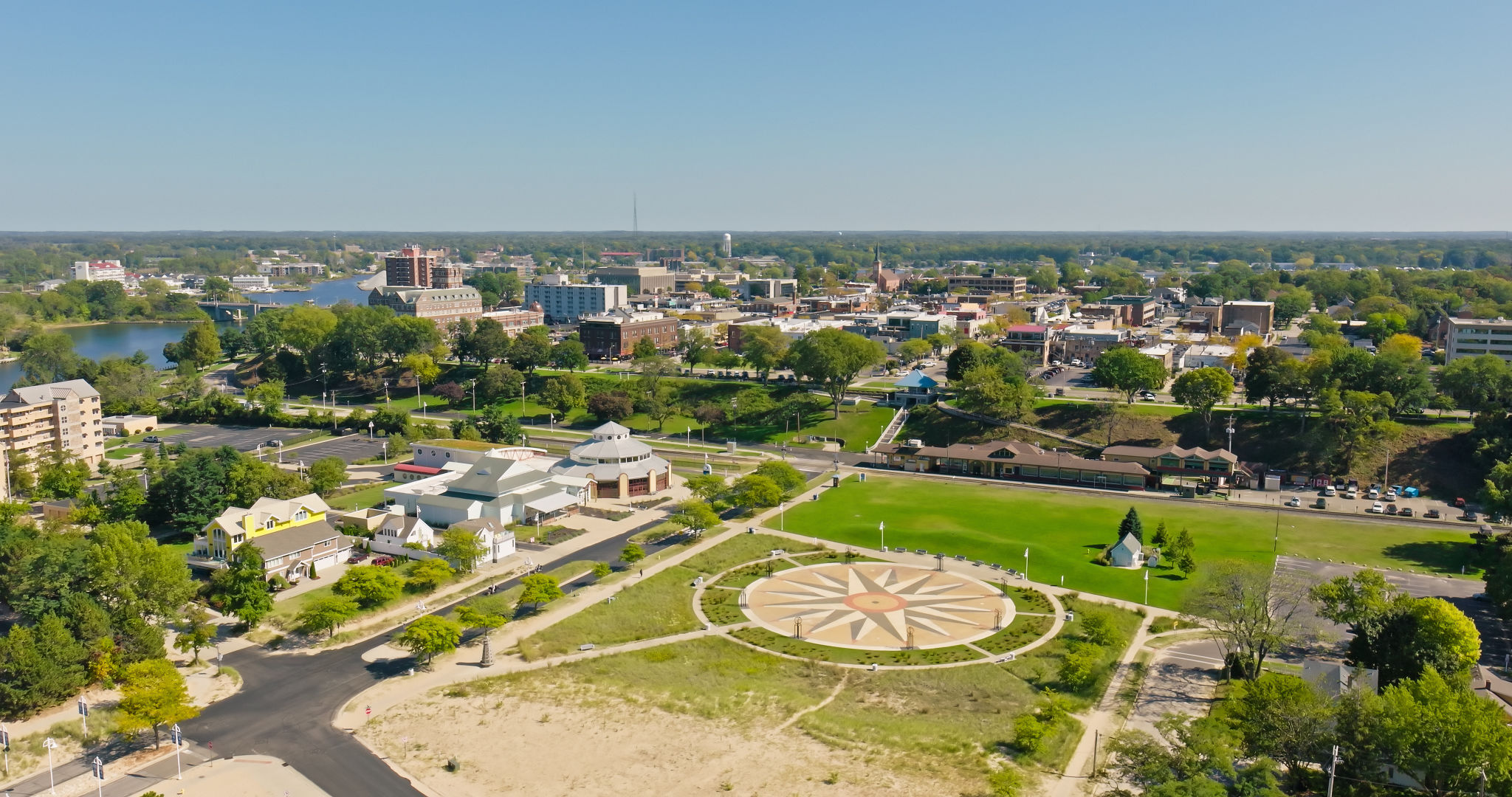 heritage site aerial