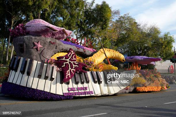 Pictured: Cal Poly Unuversities Float --