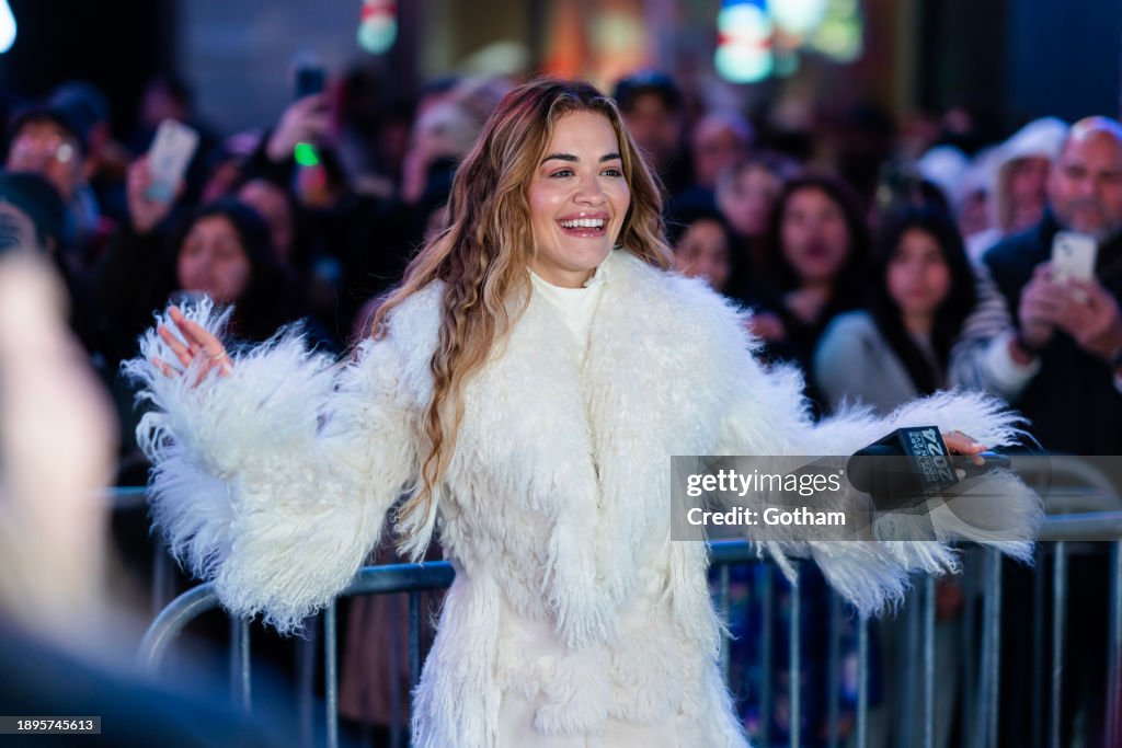 Celebrity Sightings In New York City - December 30, 2023