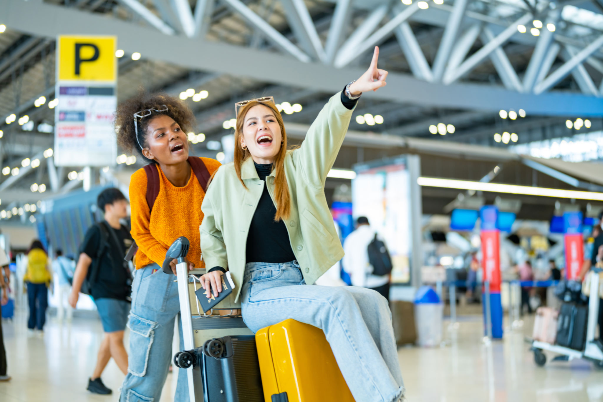 young travelers