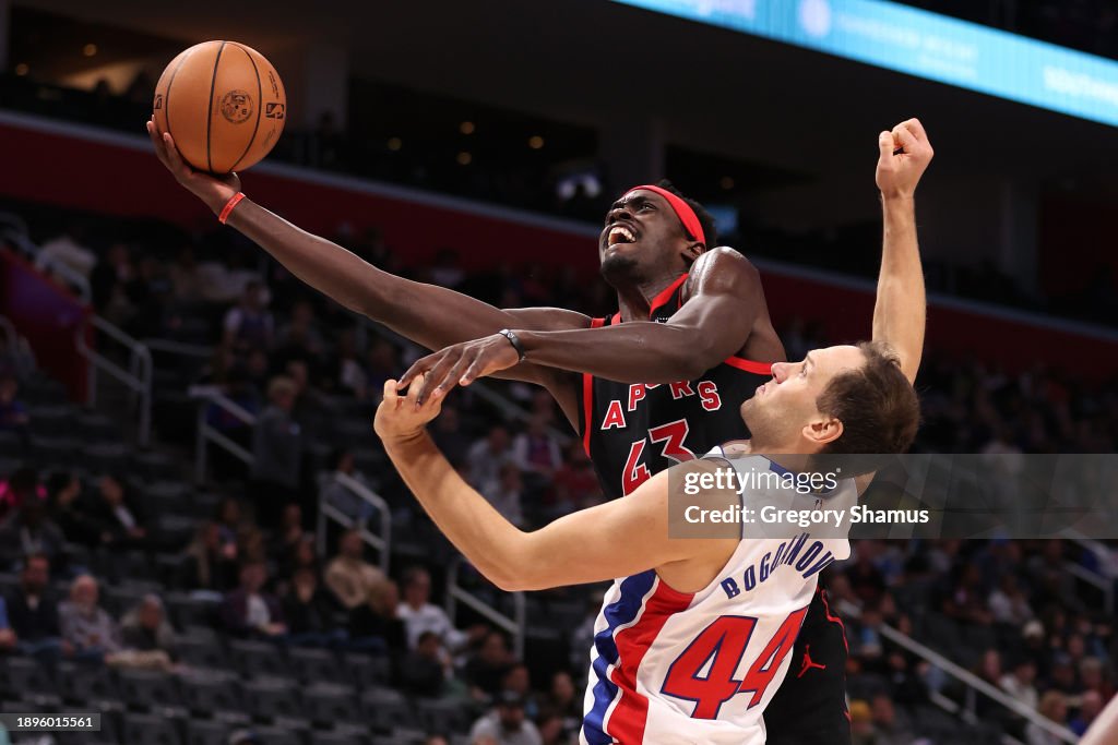 Toronto Raptors v Detroit Pistons