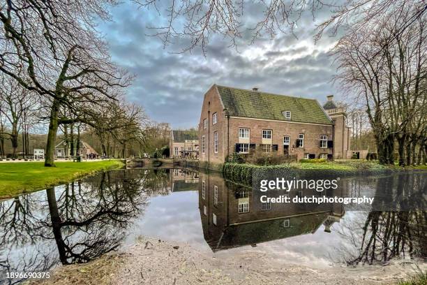 castle groeneveld - amersfoort nederland stockfoto's en -beelden