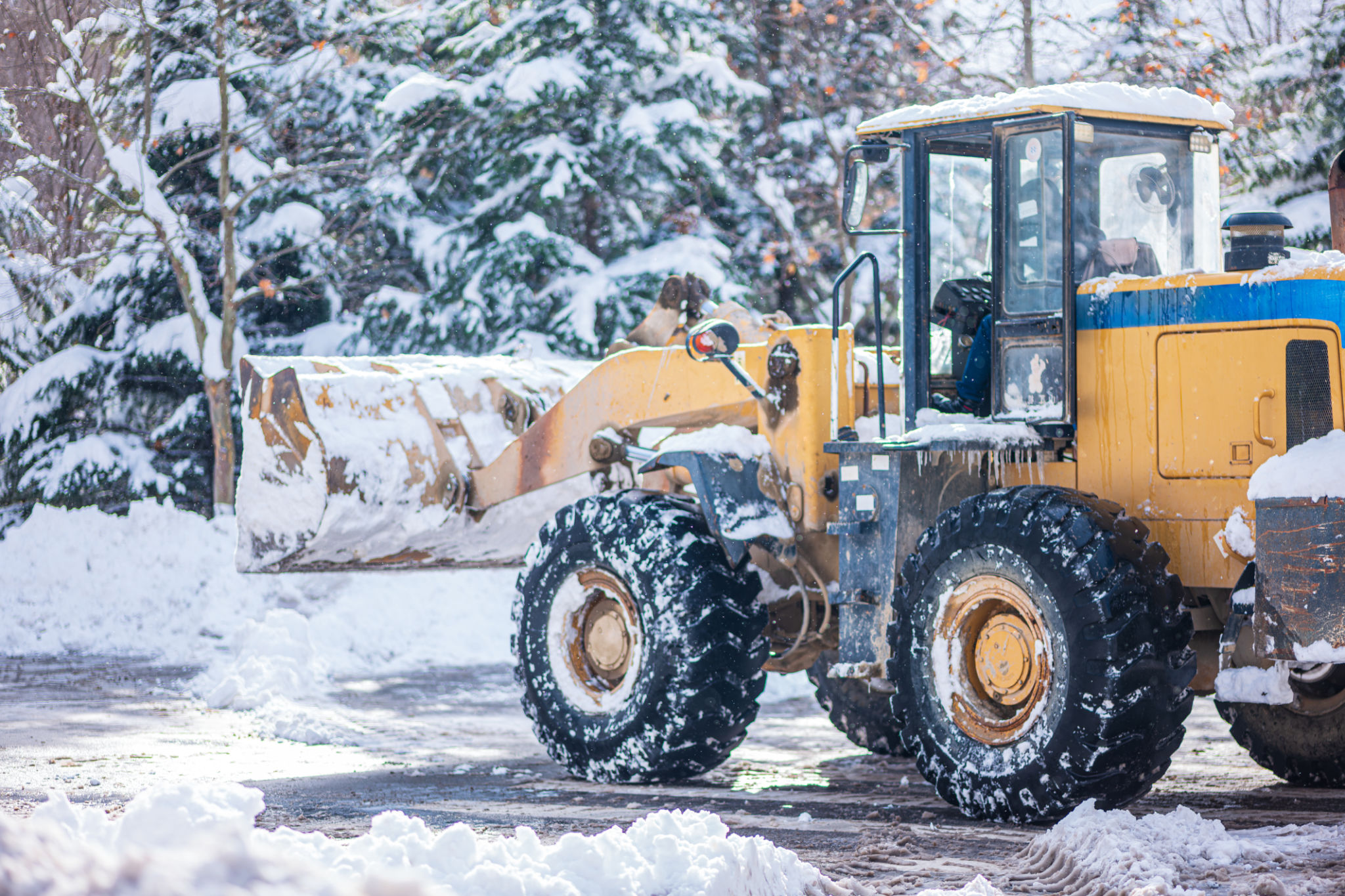 forklift weather