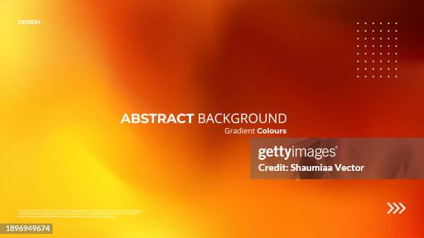 abstrakter verschwommener hintergrund mit orangefarbenem und rotem farbverlauf, design für landingpage-vorlage - hintergrund orange stock-grafiken, -clipart, -cartoons und -symbole