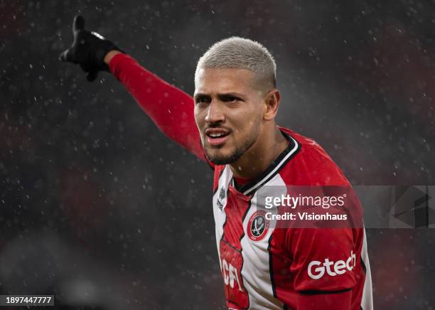 Vinicius de Souza Costa of Sheffield United after the Premier League match between Sheffield United and Brentford FC at Bramall Lane on December 9,...