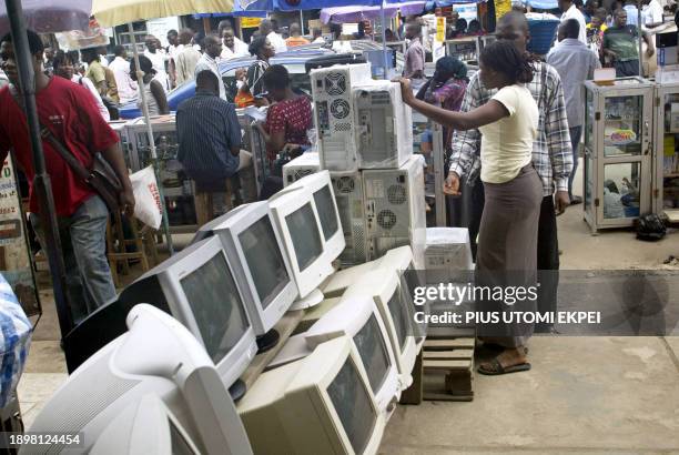 Emeka Computer Village 318 African Village Computer Stock Photos, High-Res Pictures, and ...