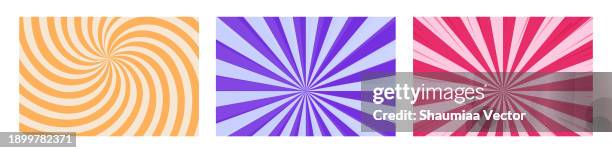 sunburst art poster design. abstract groovy texture. y2k aesthetic - caramelized stock illustrations