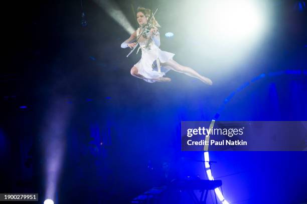 American Violinist Lindsey Sterling at the Auditorium Theater In Chicago, Ilinois, December 31, 2023.