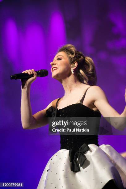 American Violinist Lindsey Sterling at the Auditorium Theater In Chicago, Ilinois, December 31, 2023.