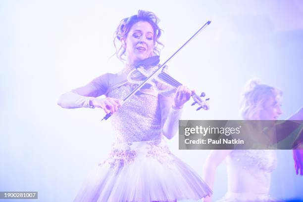 American Violinist Lindsey Sterling at the Auditorium Theater In Chicago, Ilinois, December 31, 2023.