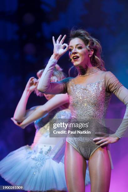 American Violinist Lindsey Sterling at the Auditorium Theater In Chicago, Ilinois, December 31, 2023.