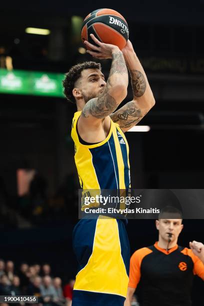 Scottie Wilbekin, #3 of Fenerbahce Beko Istanbul in action during the Turkish Airlines EuroLeague Regular Season Round 19 match between Fenerbahce...