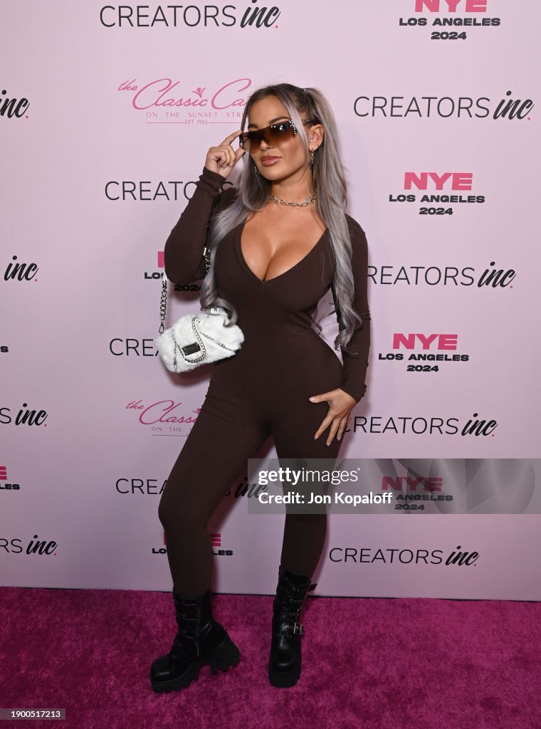 Hayley Davies attends Creators Inc NYE 2024 on December 31, 2023 in... News Photo Getty Images