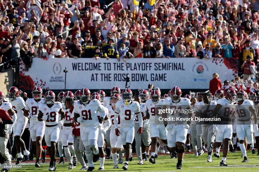 Rose Bowl Game - Alabama v Michigan