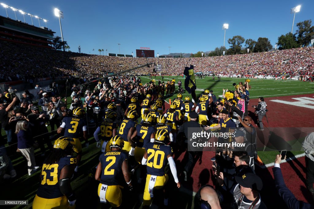 Rose Bowl Game - Alabama v Michigan