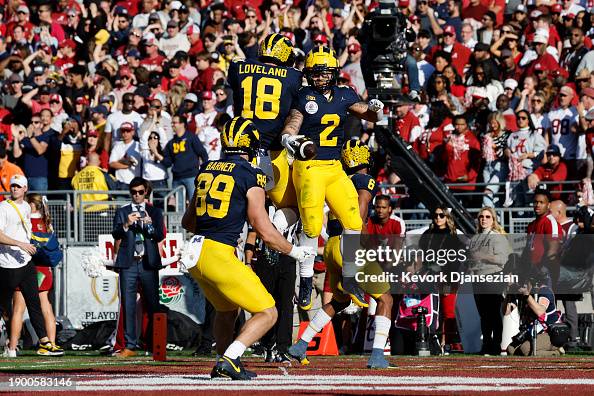 Rose Bowl Game - Alabama v Michigan Rose Bowl Game - Alabama v Michigan