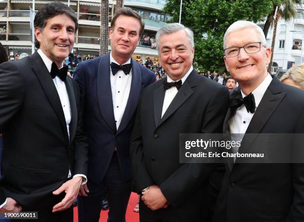 Jamie Erlicht, Head of Worldwide Video at Apple, Zack Van Amburg, Head of Worldwide Video at Apple, Eddy Cue, AppleÕs Senior Vice President of...