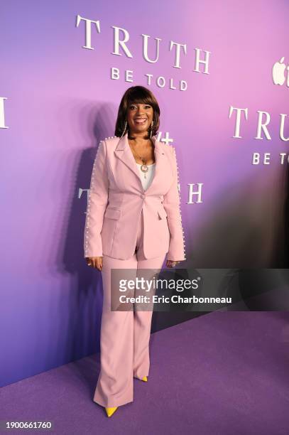 Nichelle Tramble Spellman, Executive Producer, attends the Apple TV+ NAACP Image Award-winning drama "Truth Be Told" season three premiere at Pacific...