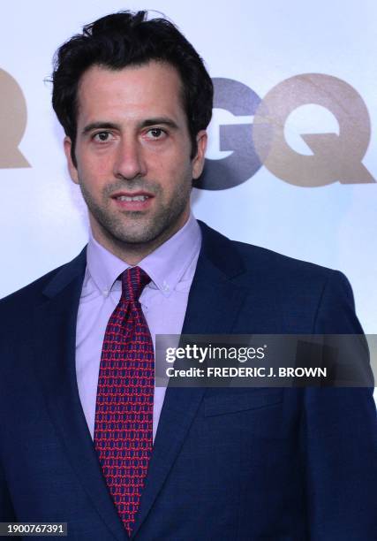 Troy Garity poses on arrival for the GQ Men of the Year Party at Chateau Marmont on Sunset Blvd., in Hollywood, California, on November 13, 2012. AFP...