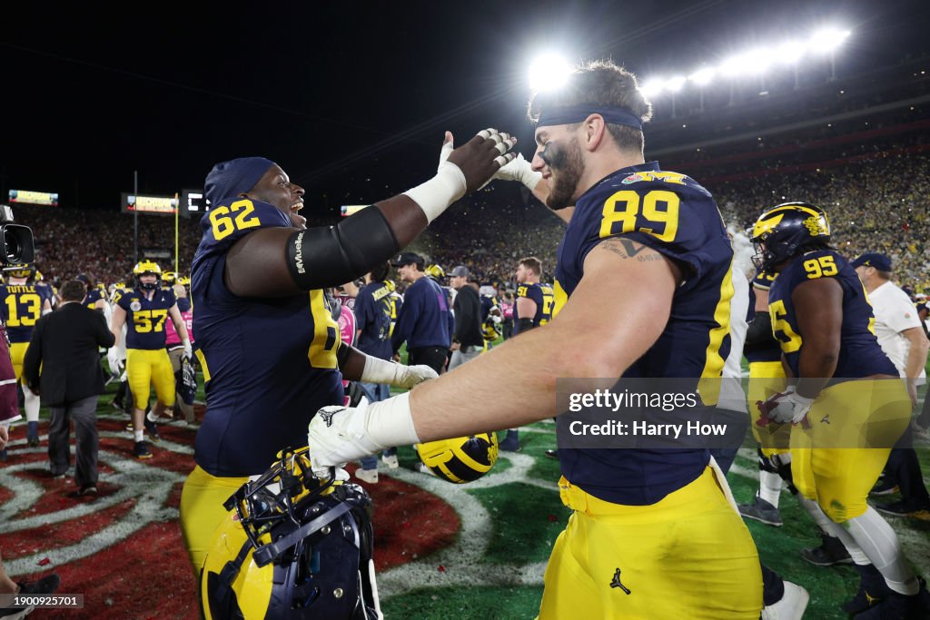 Rose Bowl Game - Alabama v Michigan