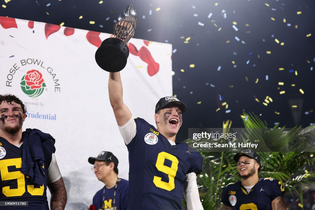 Rose Bowl Game - Alabama v Michigan