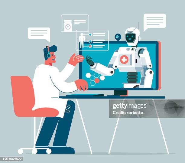 Robot Doctor Vector 533 Doctor Robotics Stock Photos, High-Res Pictures, and Images - Getty ...