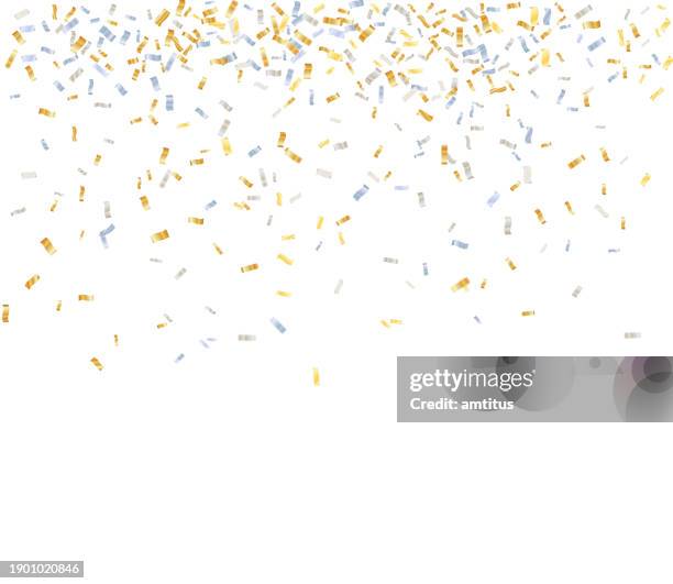 ilustraciones, imágenes clip art, dibujos animados e iconos de stock de celebración colorida - espumillón