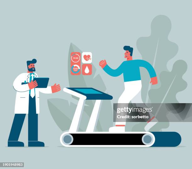 activity app measurement - step counter stock illustrations