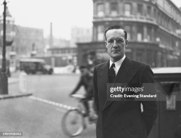 Consultant neurologist Michael Ashby , an expert witness for the prosecution in the trial of Dr John Bodkin Adams at the Old Bailey in London, April...