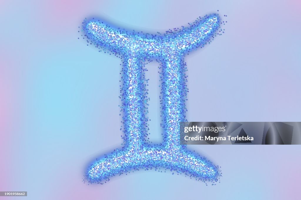 Drawn zodiac signs on a cosmic background. Astrology. Esoterics. Forecast. Horoscope.