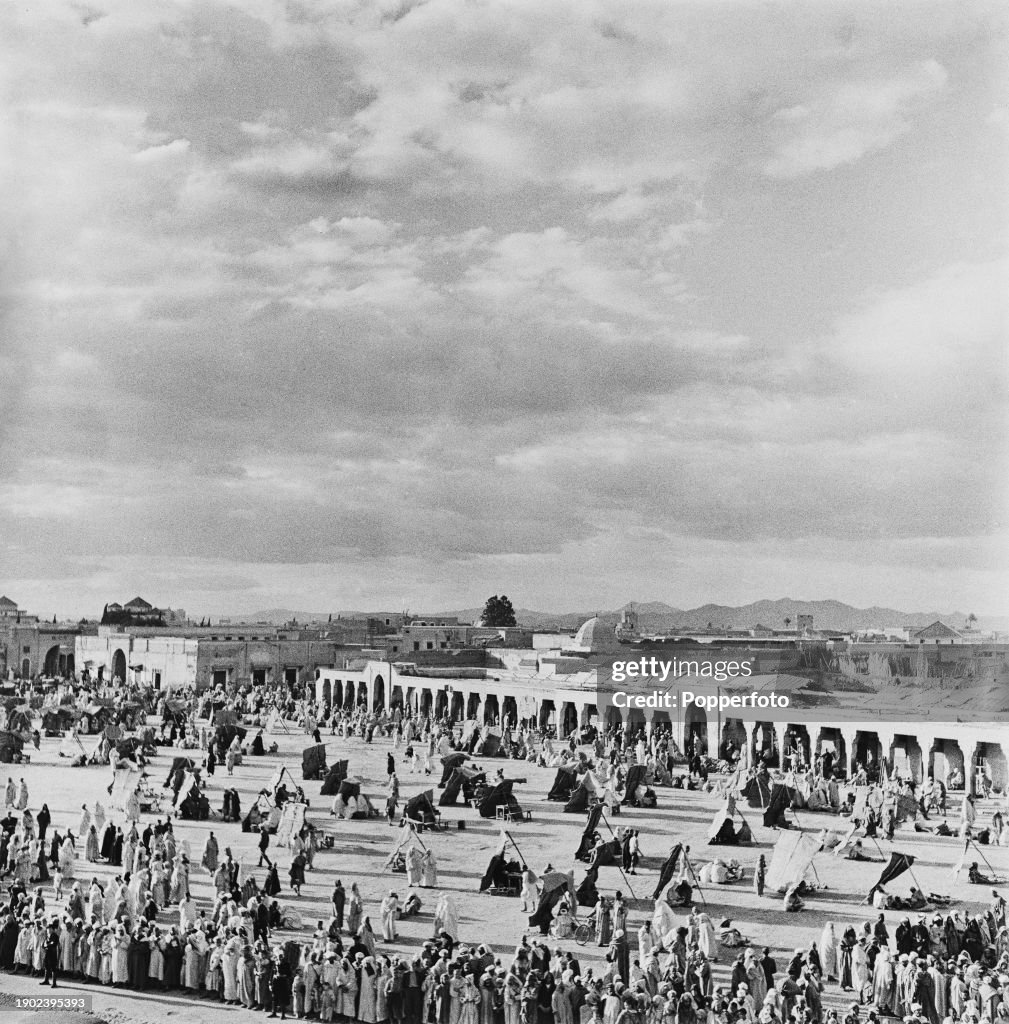 City Of Marrakesh In Morocco