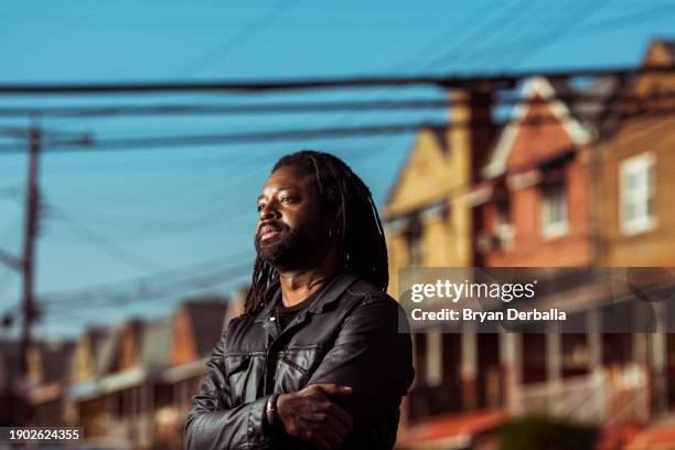 Author Marlon James is photographed for New York Times on September 20, 2014 in Bronx, New York. PUBLISHED IMAGE.