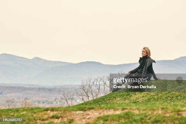 VALLEy, NY Actor Mary Stuart Masterson is photographed for New York Times on October 11, 2016 in Hudson Valley, New York.