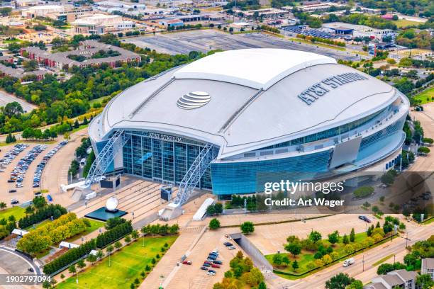 at&t stadium in dallas - dallas cowboys stadion stock-fotos und bilder